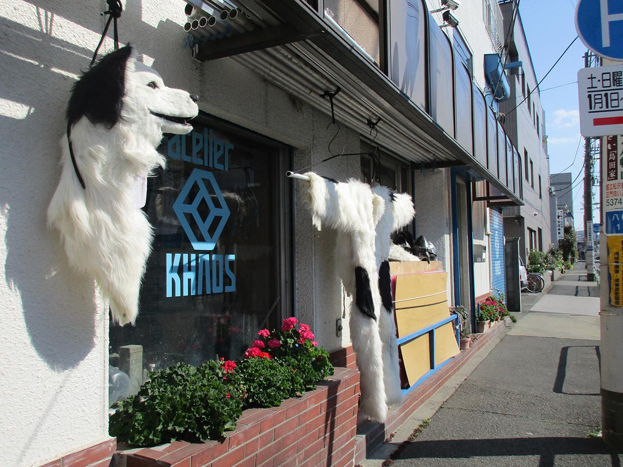 Hanging out the Costume